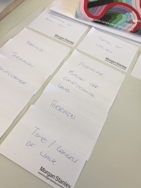 Week 21 - A week of card sorting and tackling problems using insights